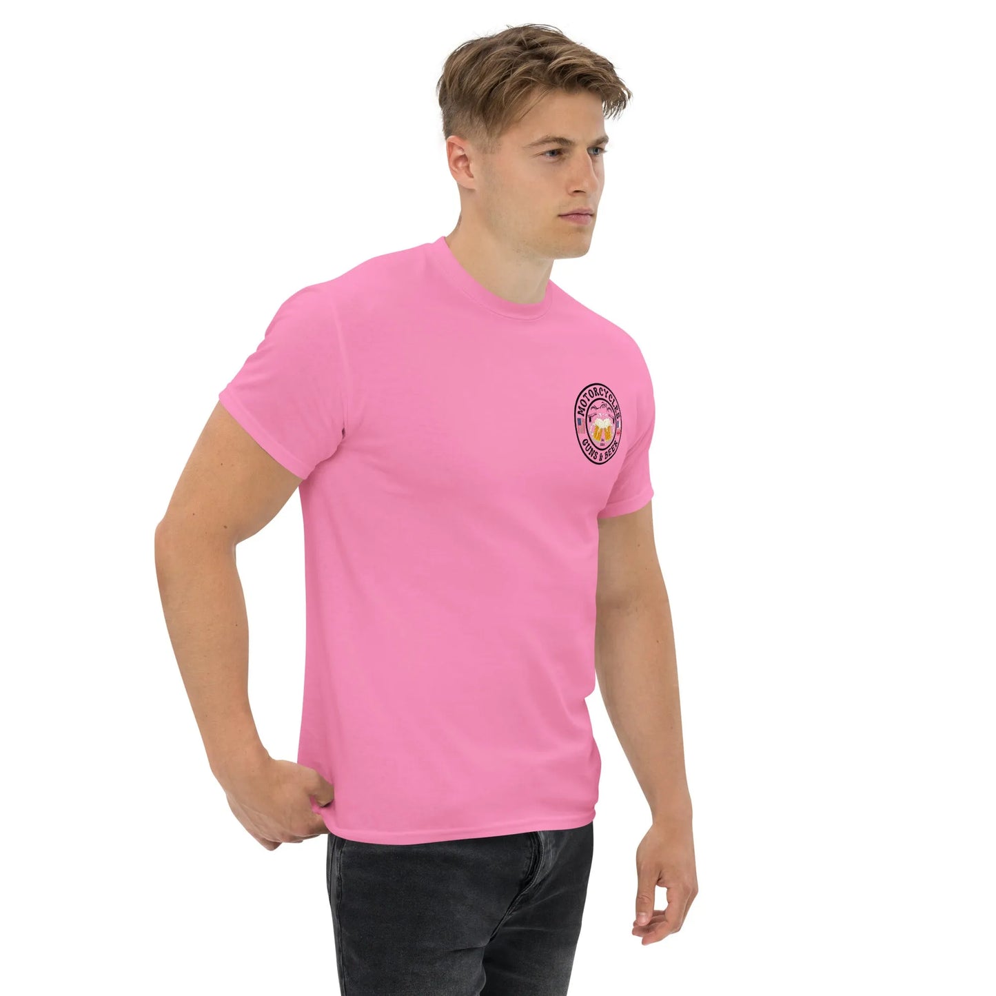 Motorcycles Guns & Beer T-shirt - Unisex - ShopMGW Clothing
