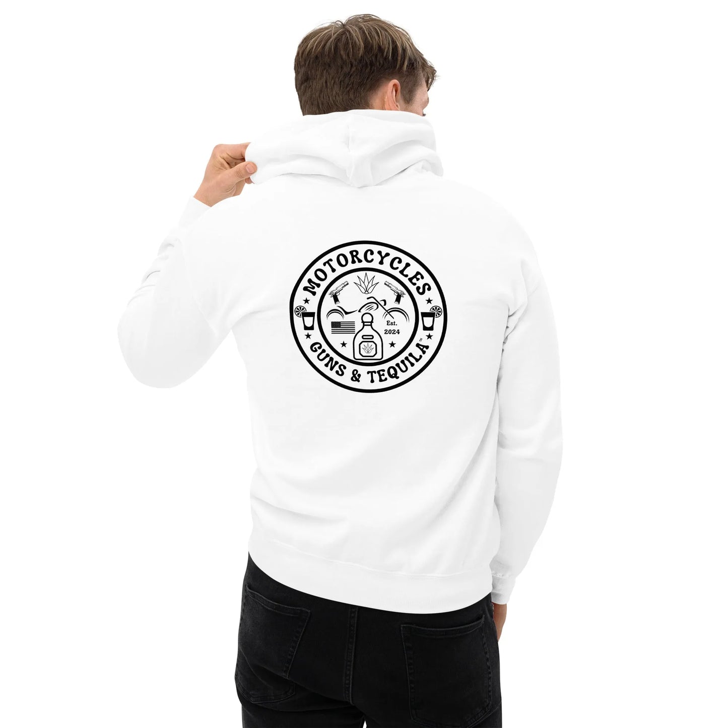 Motorcycles Guns & Tequila Hoodie - Unisex - ShopMGW Clothing