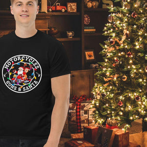 Motorcycles Guns & Santa - MGW Clothing