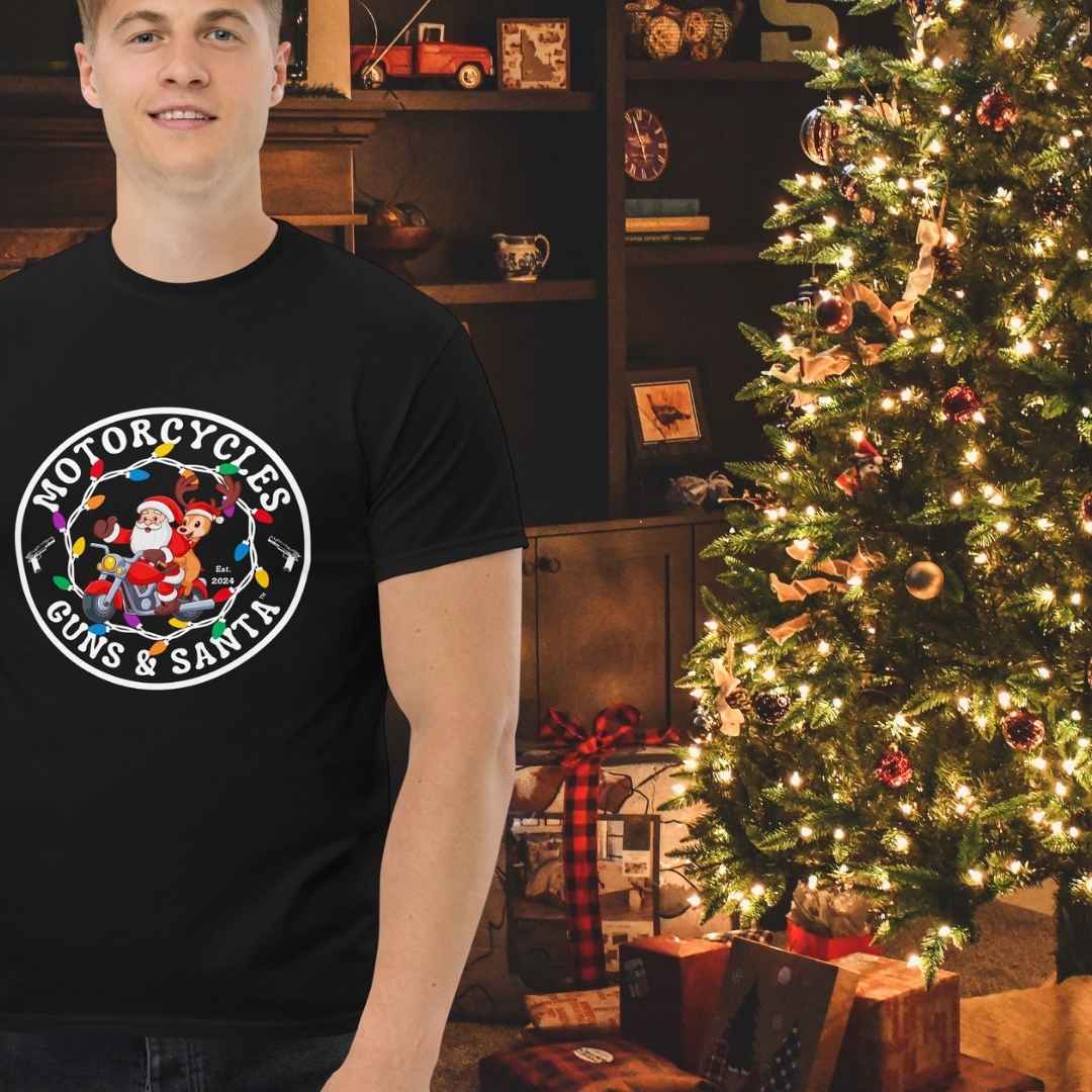 Motorcycles Guns & Santa - MGW Clothing