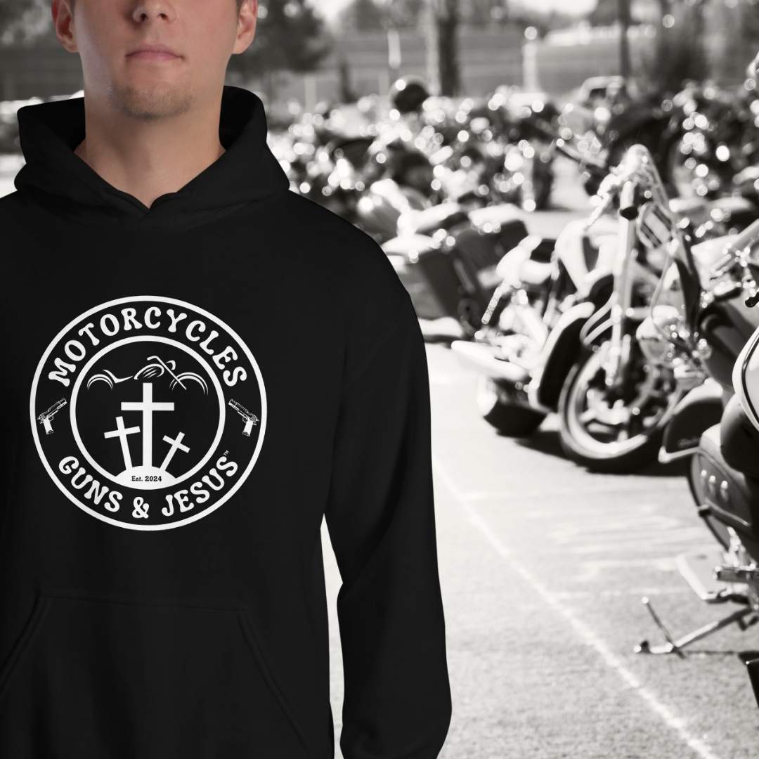 Motorcycles Guns & Jesus - ShopMGW Clothing