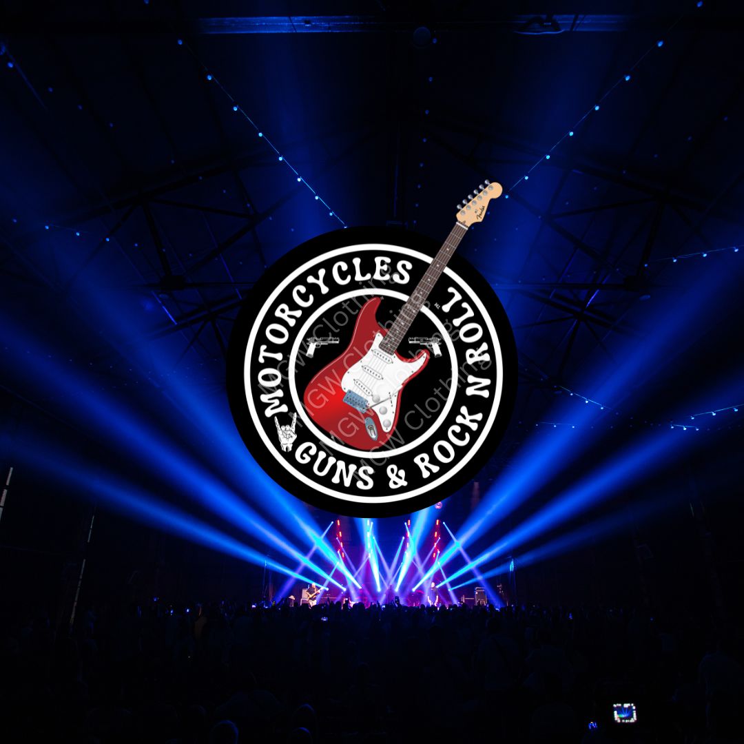 Motorcycles Guns & Rock n Roll Collection by MGW Clothing