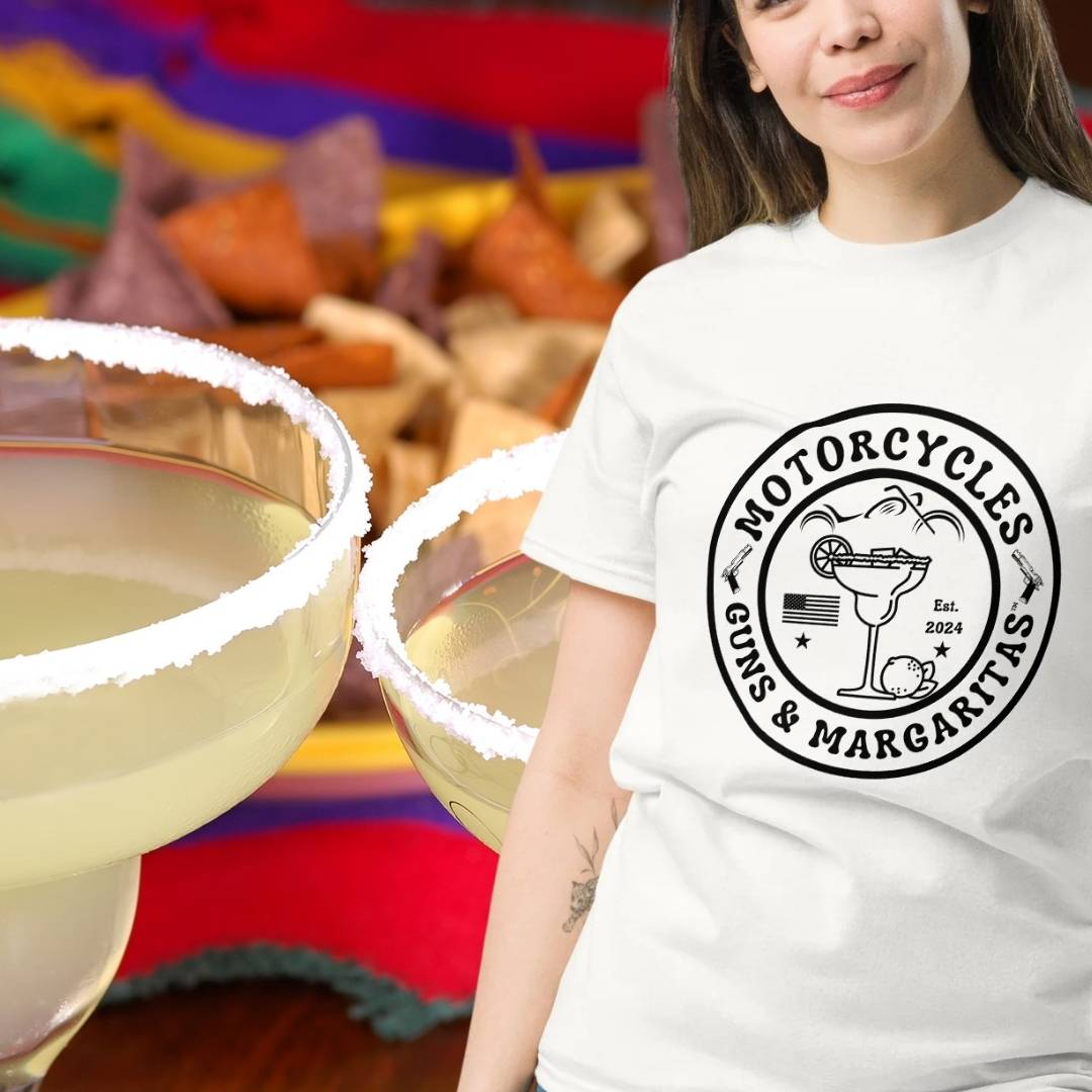 Motorcycles Guns & Margaritas - ShopMGW Clothing