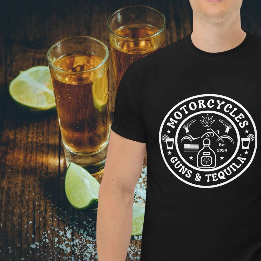 Motorcycles Guns & Tequila - ShopMGW Clothing