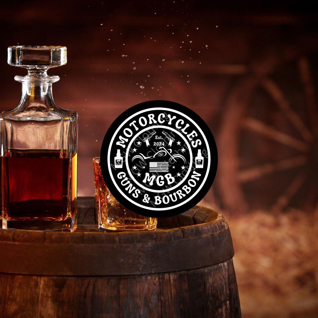 Motorcycles Guns & Bourbon - MGW Clothing