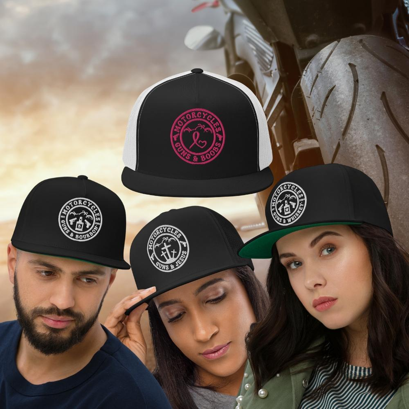 Motorcycle Hats & Caps - MGW Clothing