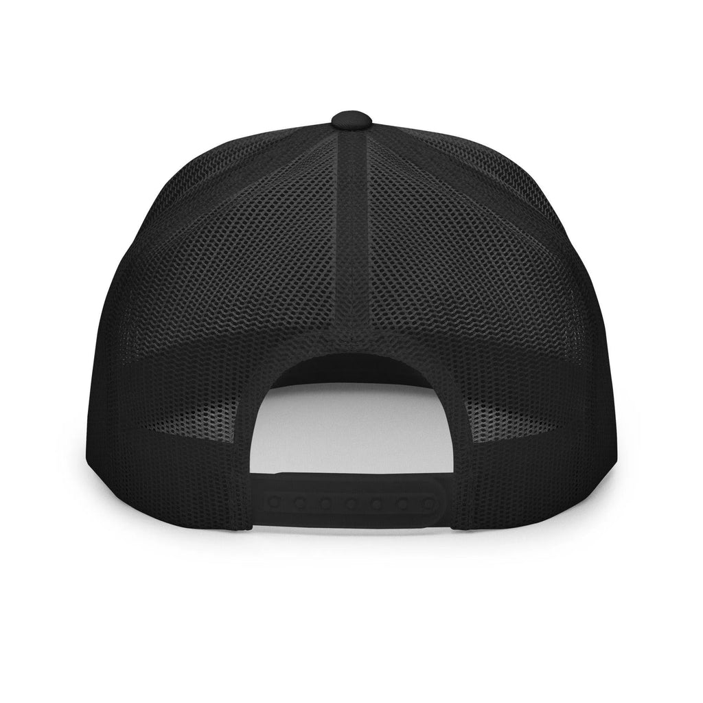 Motorcycles Guns & Bourbon Trucker Cap Round -MGW Clothing