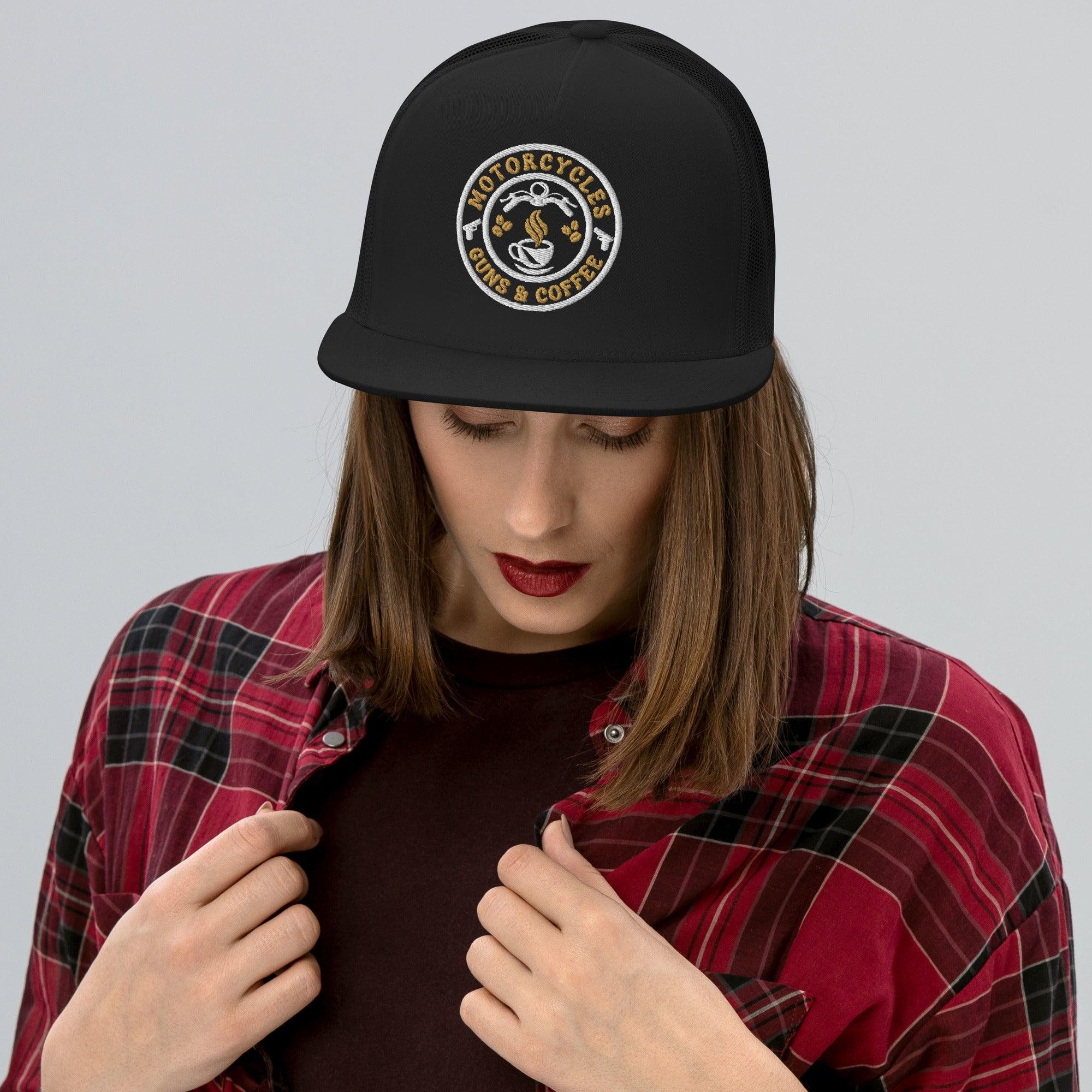 Coffee Trucker Hat Round -MGW Clothing