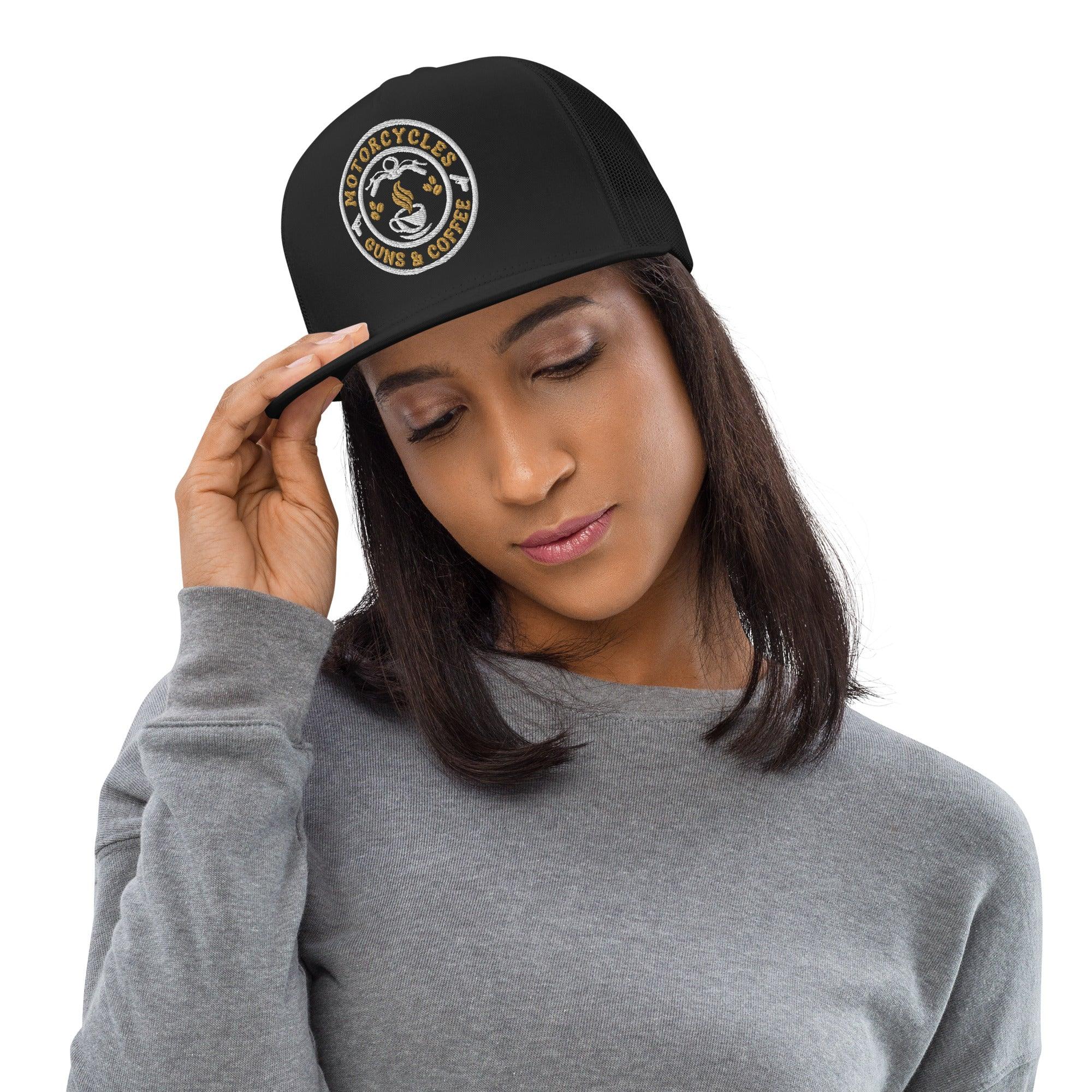 Coffee Trucker Hat Round -MGW Clothing