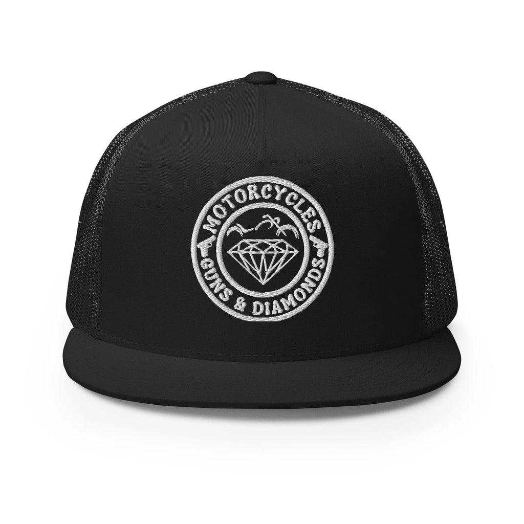 Diamonds Trucker Cap Round -MGW Clothing