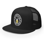 Motorcycles Guns And Beer Trucker Cap Round - MGW Clothing