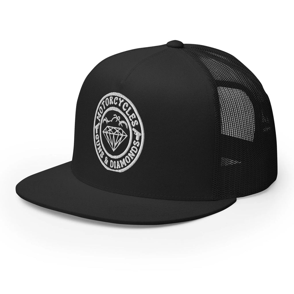 Diamonds Trucker Cap Round -MGW Clothing