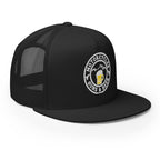 Motorcycles Guns And Beer Trucker Cap Round - MGW Clothing