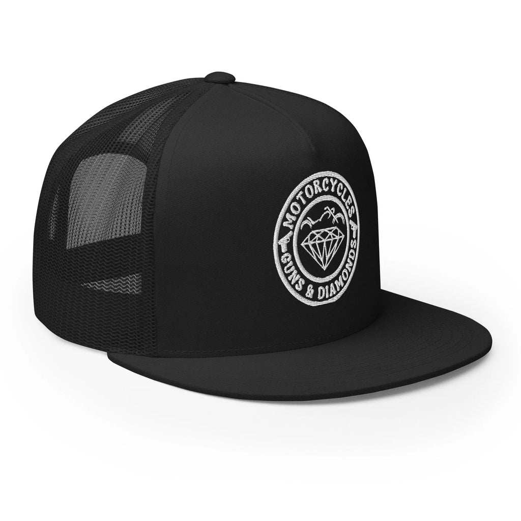 Diamonds Trucker Cap Round -MGW Clothing