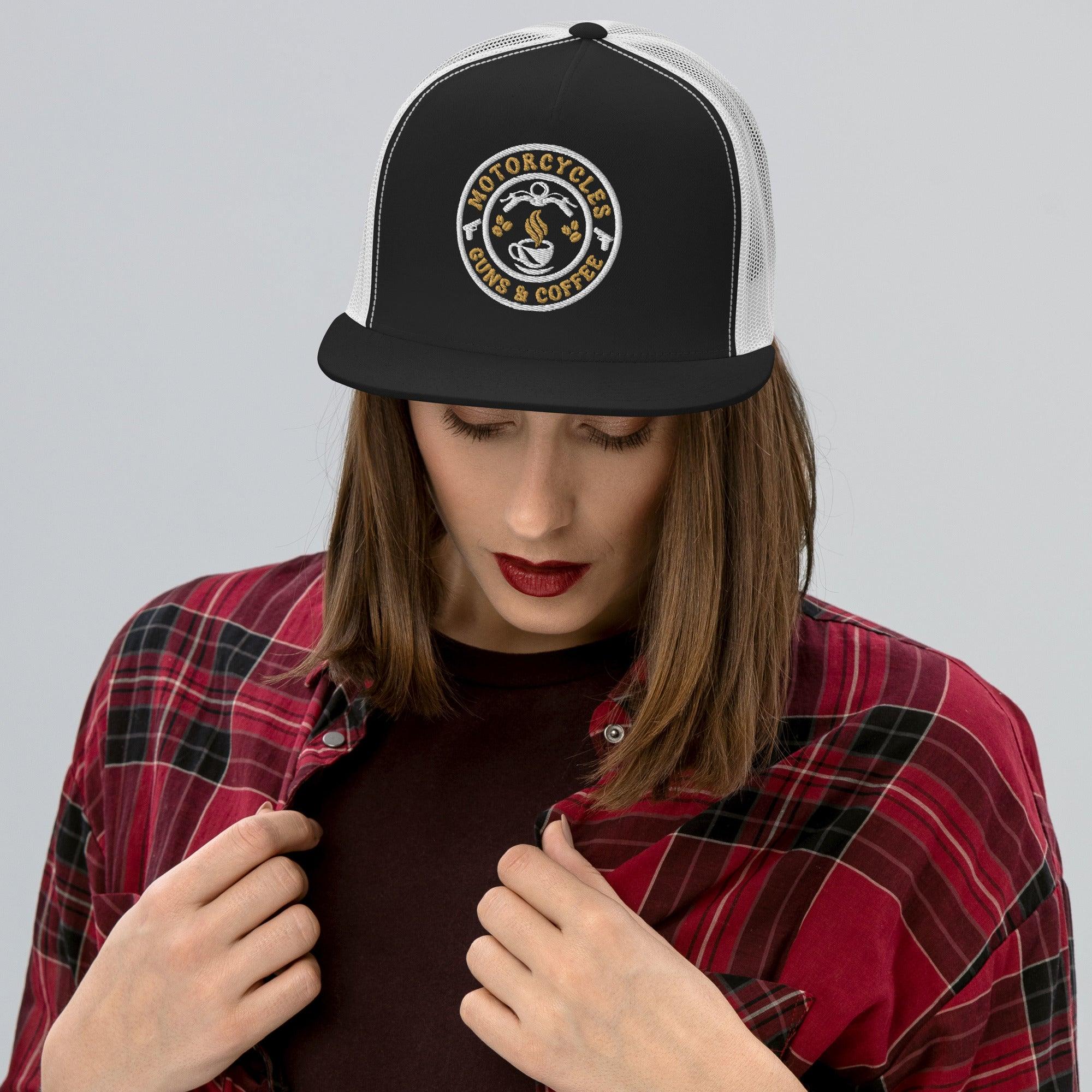 Coffee Trucker Hat Round -MGW Clothing