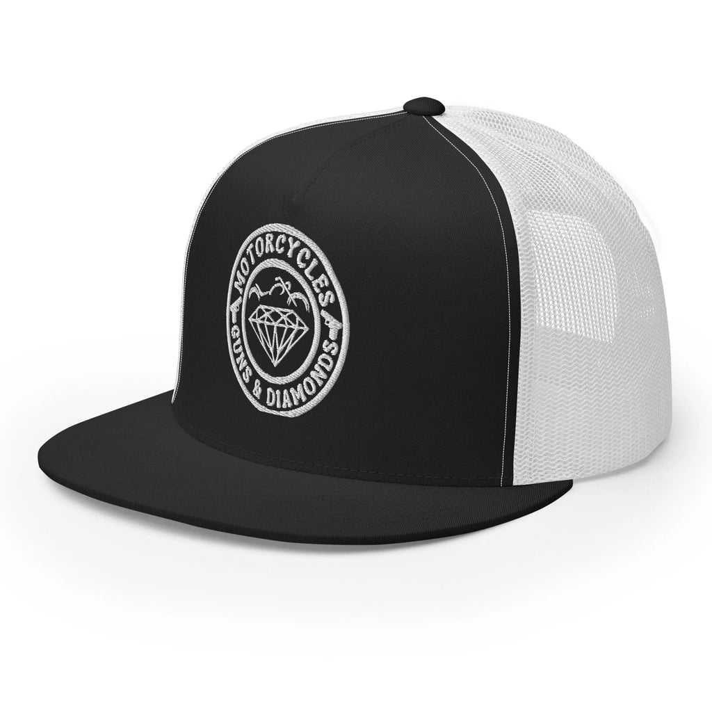Diamonds Trucker Cap Round -MGW Clothing