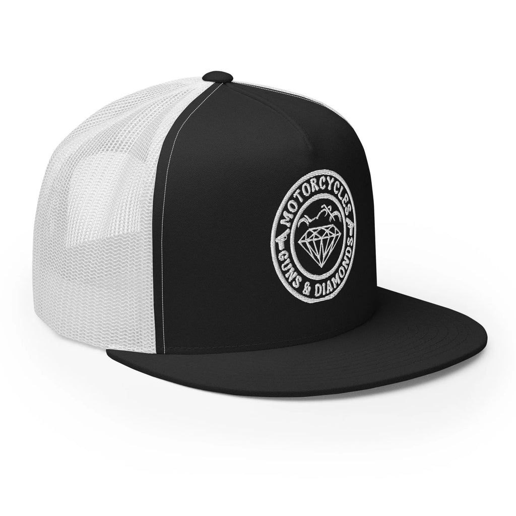 Diamonds Trucker Cap Round -MGW Clothing