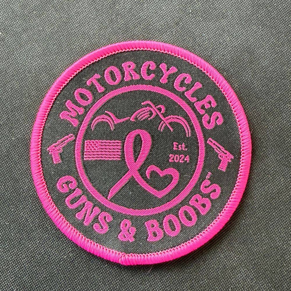 Motorcycles Guns And Boobs Patch-MGW Clothing