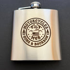 Motorcycles Guns And Bourbon Flask - MGW Clothing