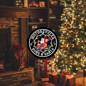 Motorcycles Guns & Santa Collection by MGW Clothing