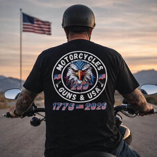 Motorcycles Guns & USA 250th Anniversary Collection
