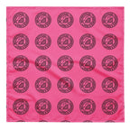 Motorcycles Guns And Diamonds Pink Bandana - MGW Clothing
