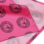 Motorcycles Guns And Tattoos Pink Bandana - MGW Clothing