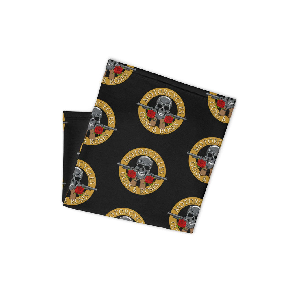 Motorcycles Guns And Roses Neck Gaiter - MGW Clothing
