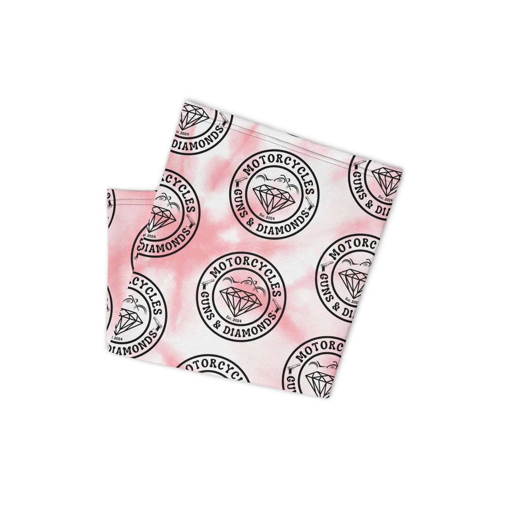 Motorcycles Guns And Diamonds Neck Gaiter - MGW Clothing