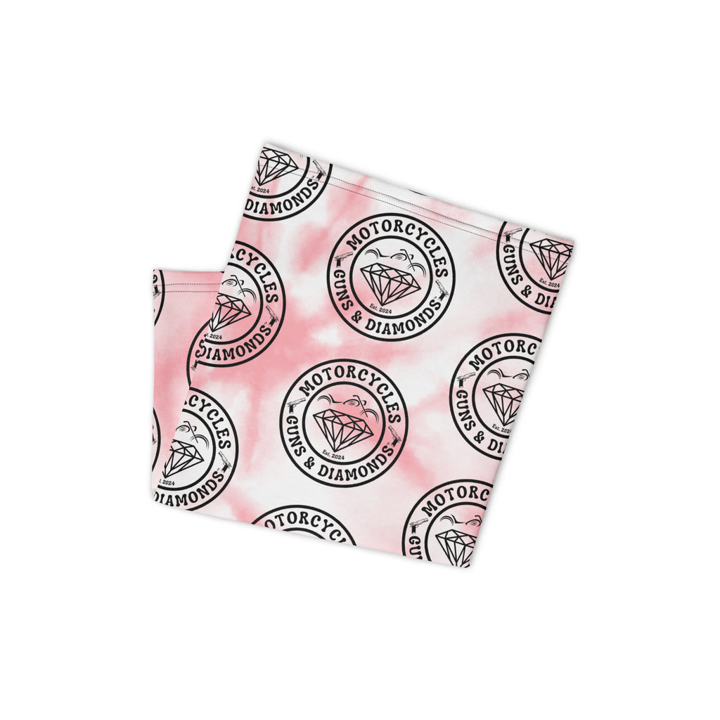 Motorcycles Guns And Diamonds Neck Gaiter-MGW Clothing