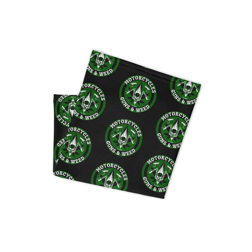 Motorcycles Guns And Weed Neck Gaiter - MGW Clothing