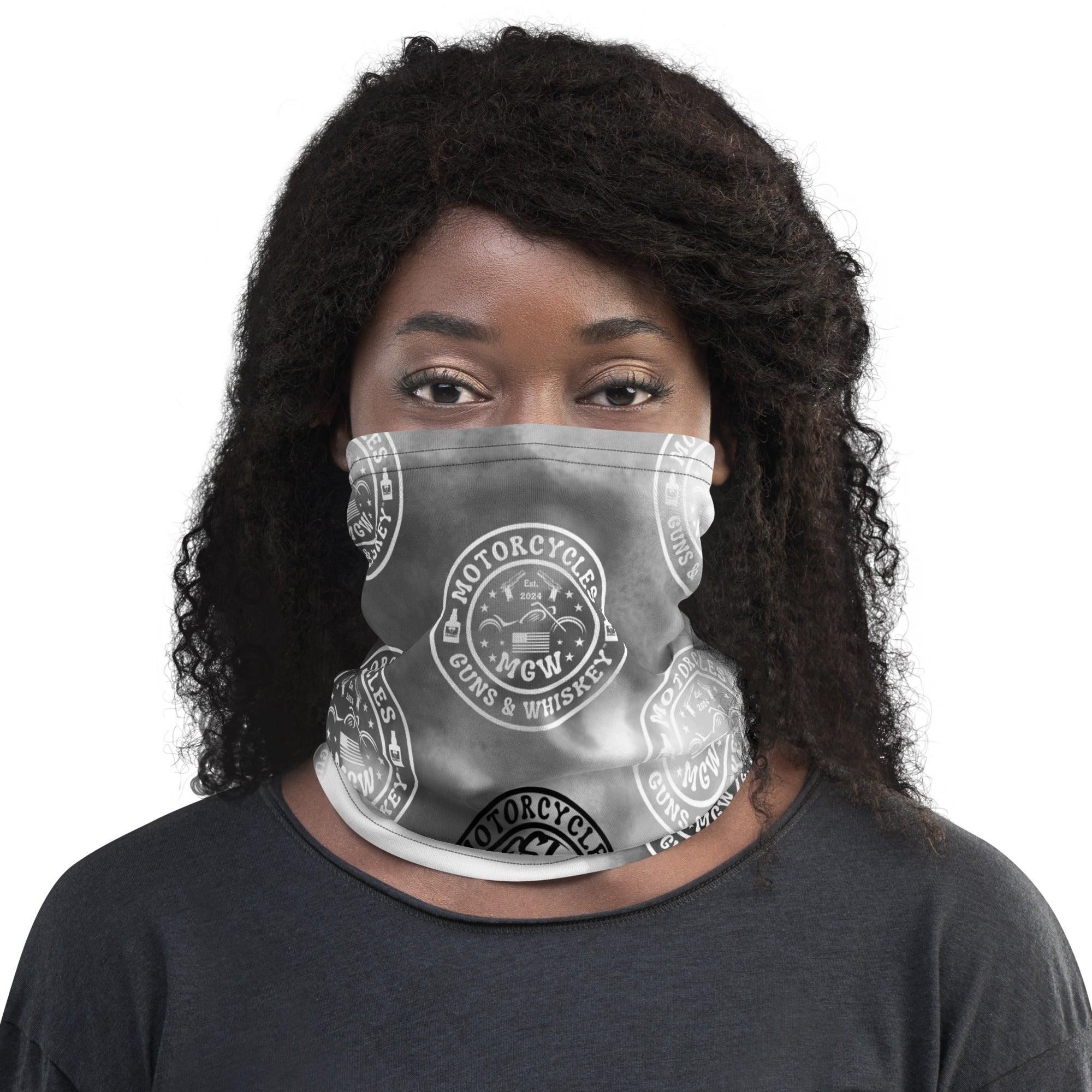 Motorcycles Guns & Whiskey Neck Gaiter -MGW Clothing