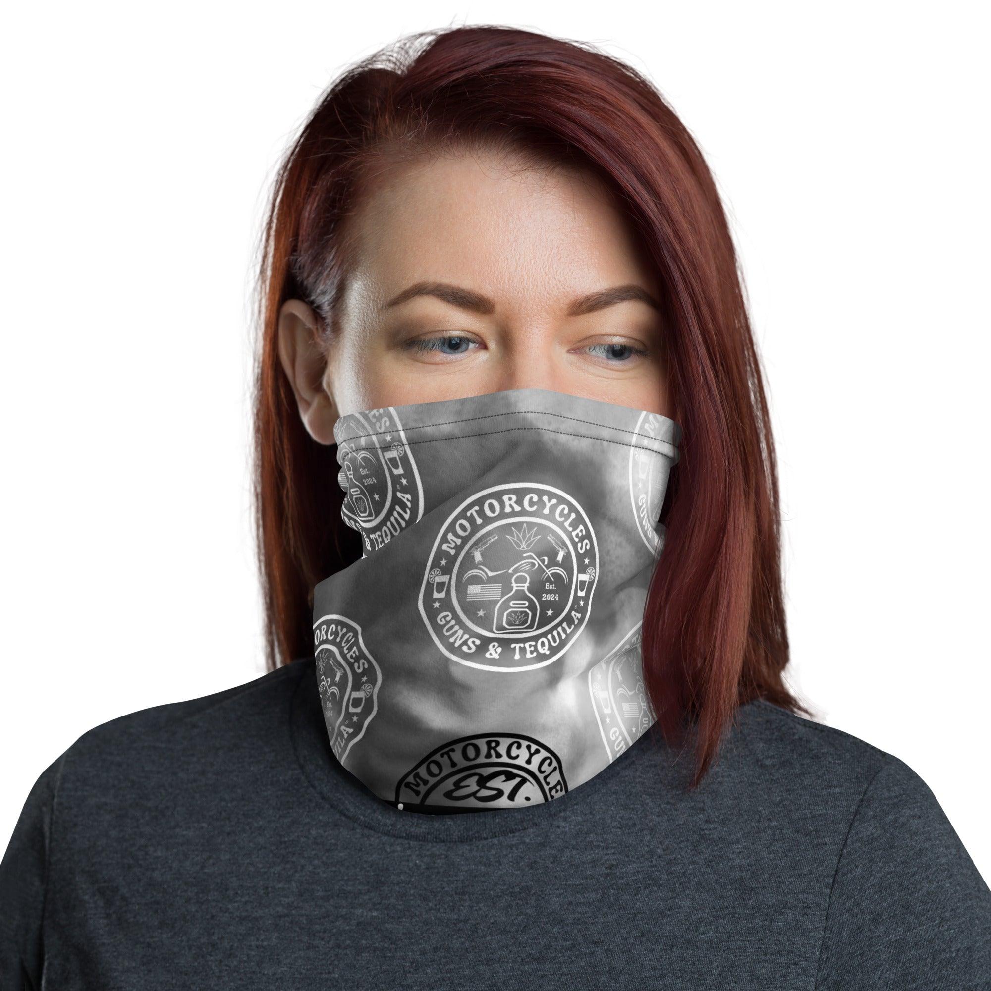 Motorcycles Guns & Tequila Neck Gaiter -MGW Clothing