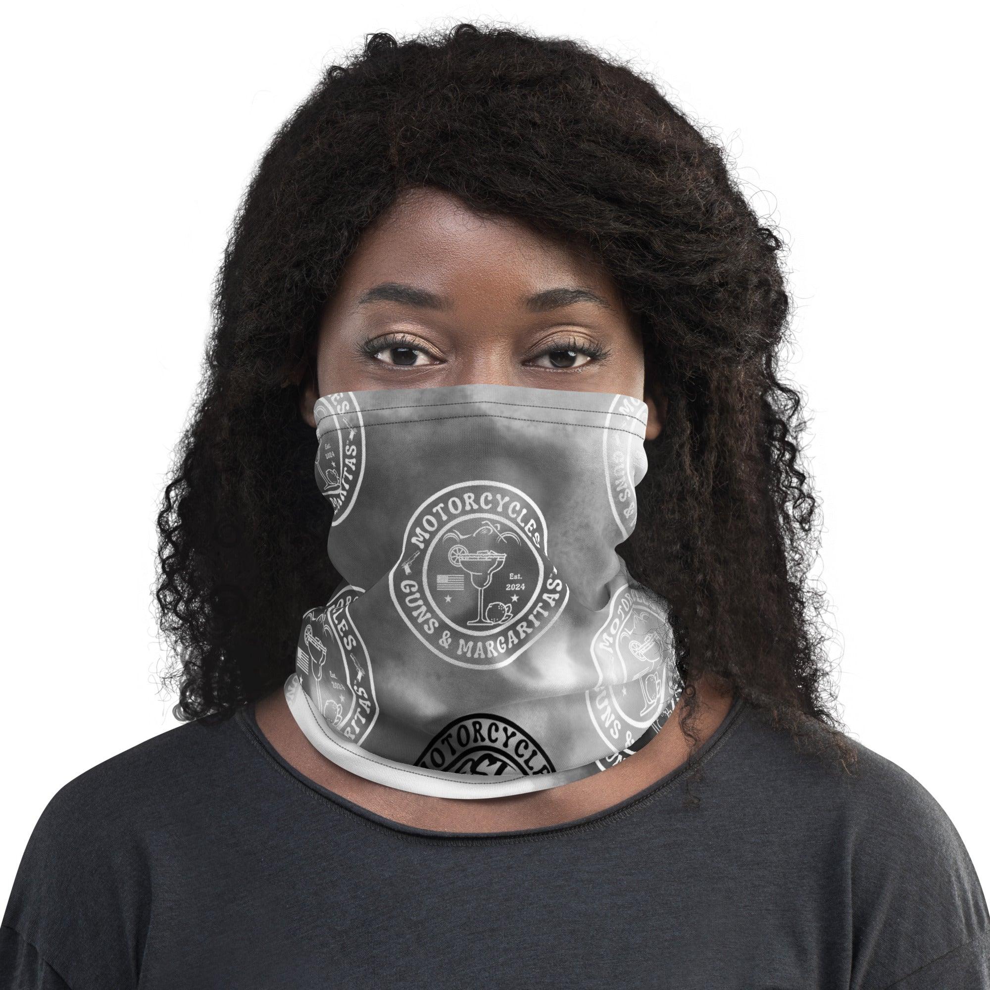 Motorcycles Guns & Margaritas Neck Gaiter -MGW Clothing