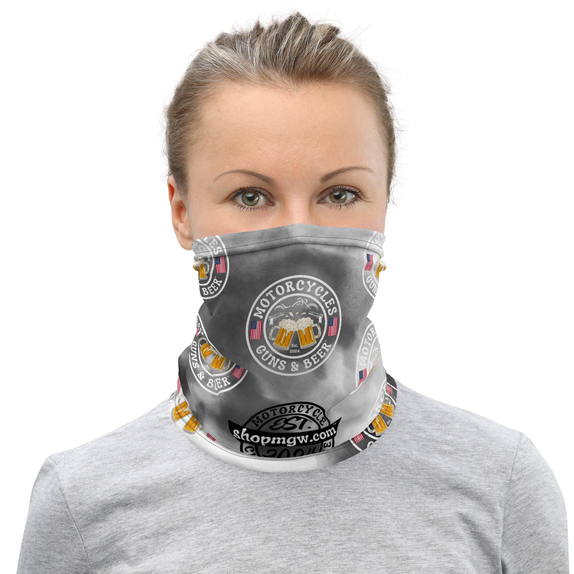 Motorcycles Guns & Beer Neck Gaiter -MGW Clothing