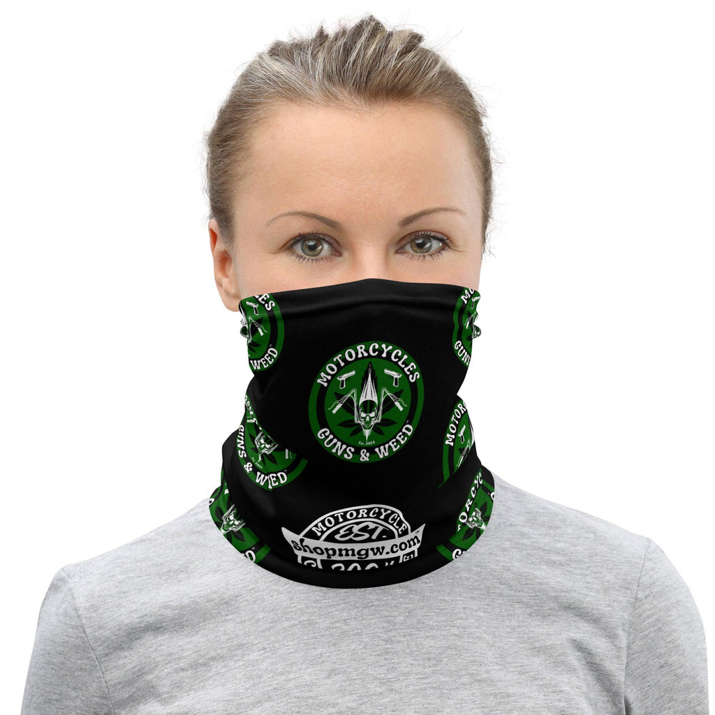 Motorcycles Guns & Weed Neck Gaiter -MGW Clothing