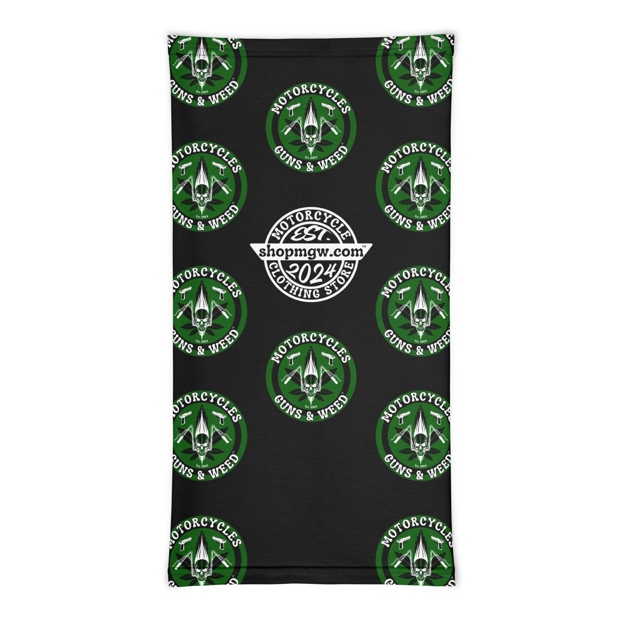 Motorcycles Guns & Weed Neck Gaiter -MGW Clothing