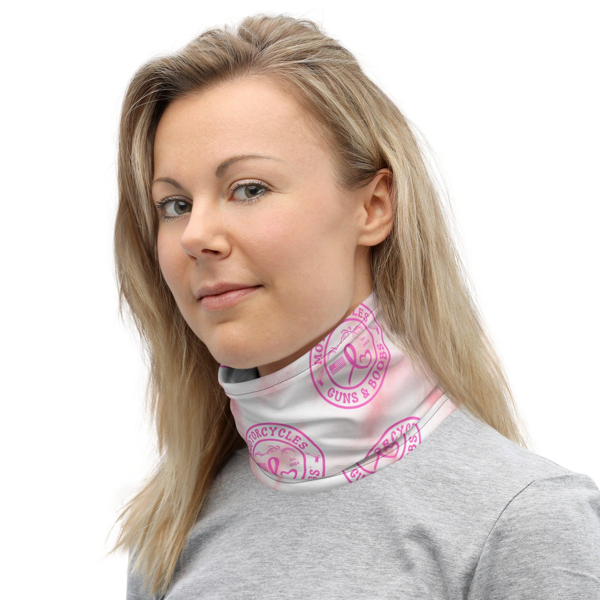 Motorcycles Guns & Boobs Neck Gaiter -MGW Clothing