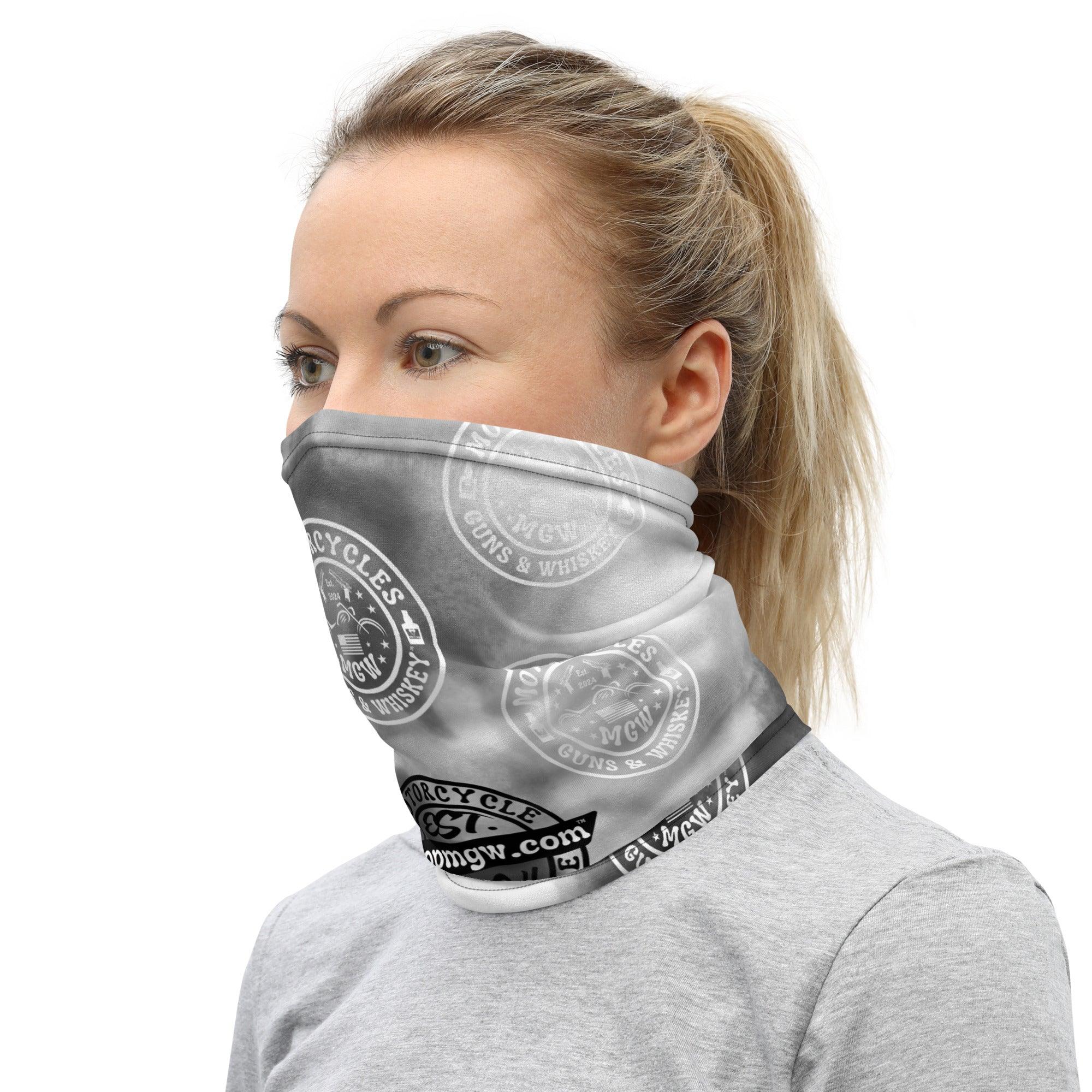 Motorcycles Guns & Whiskey Neck Gaiter -MGW Clothing