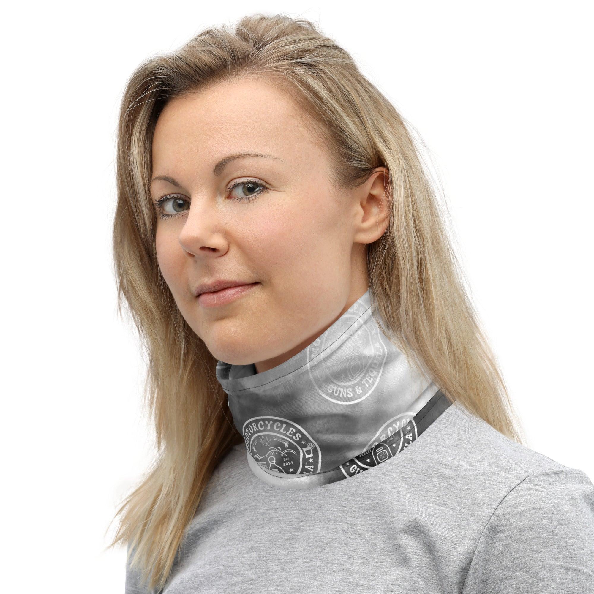 Motorcycles Guns & Tequila Neck Gaiter -MGW Clothing
