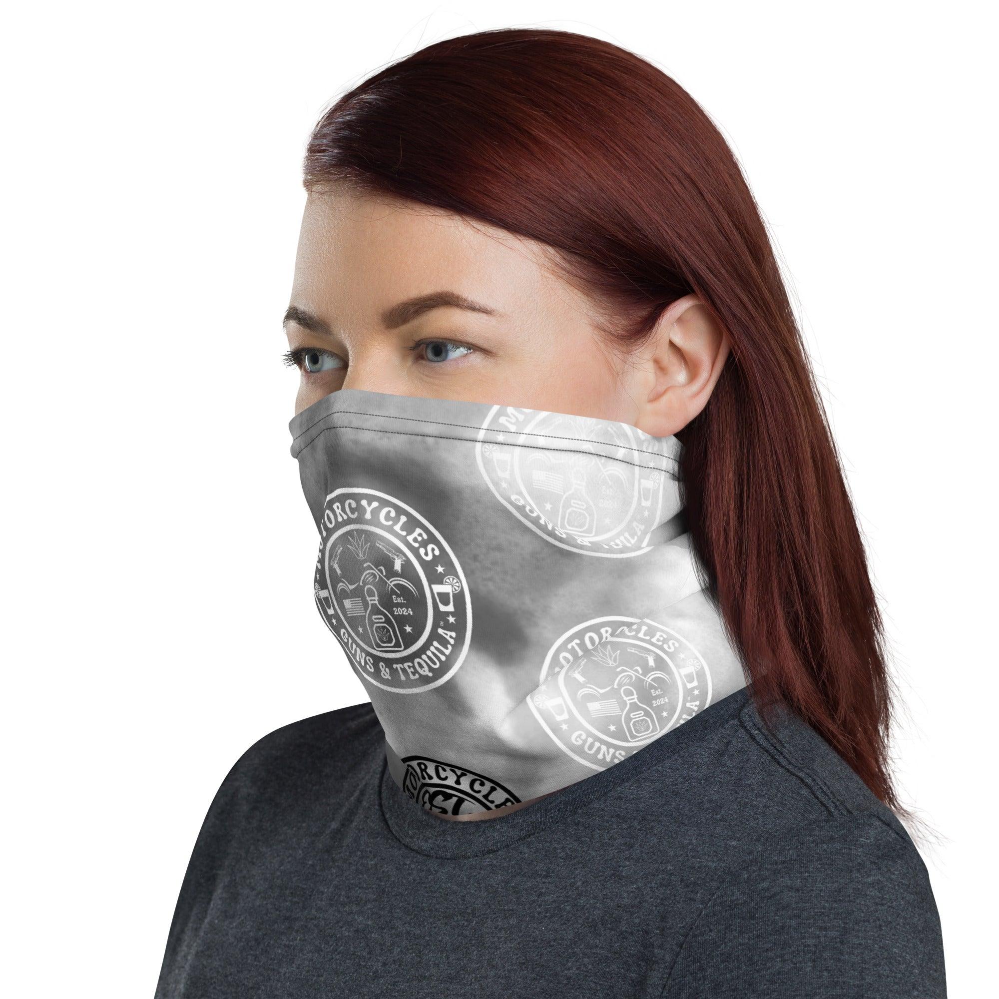 Motorcycles Guns & Tequila Neck Gaiter -MGW Clothing