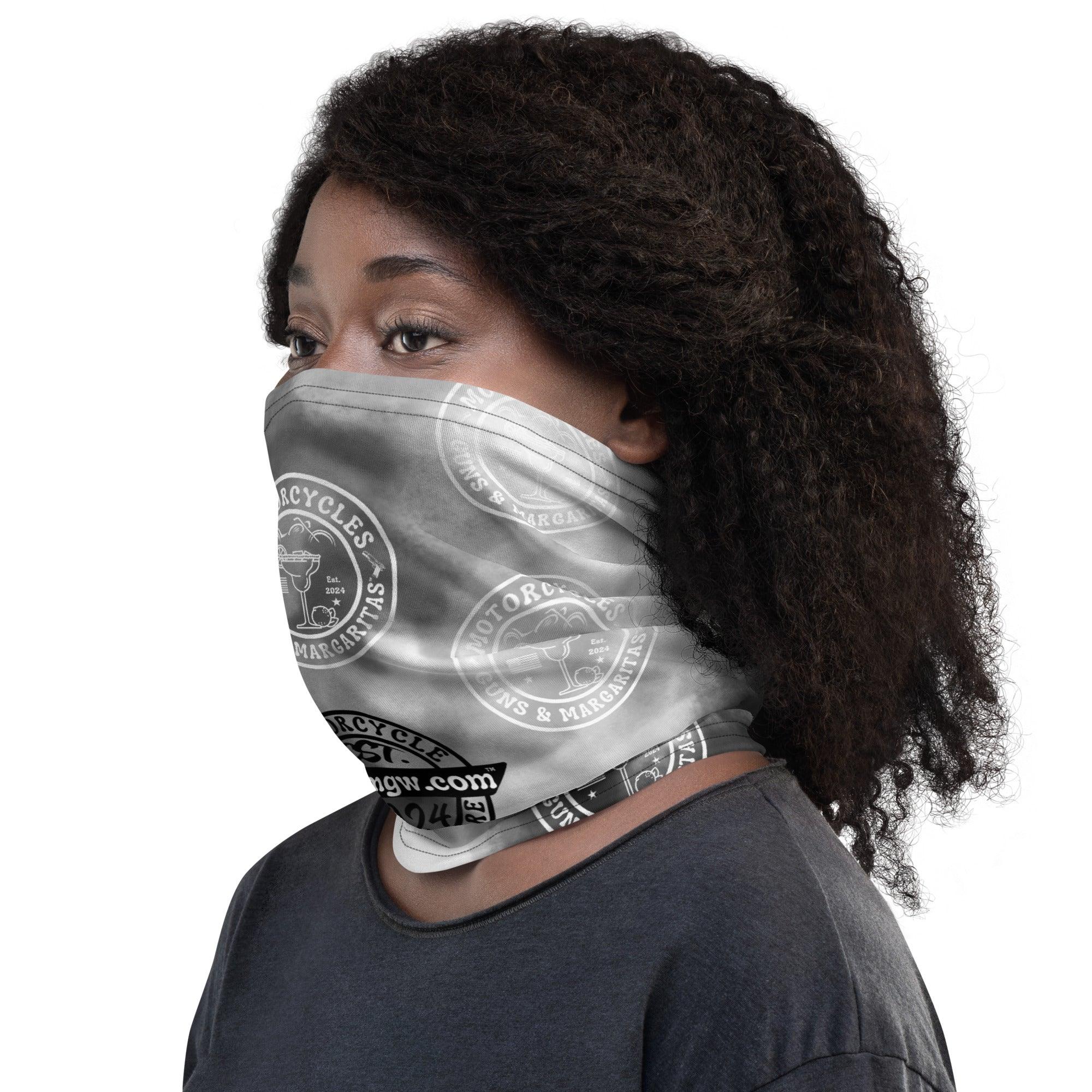 Motorcycles Guns & Margaritas Neck Gaiter -MGW Clothing