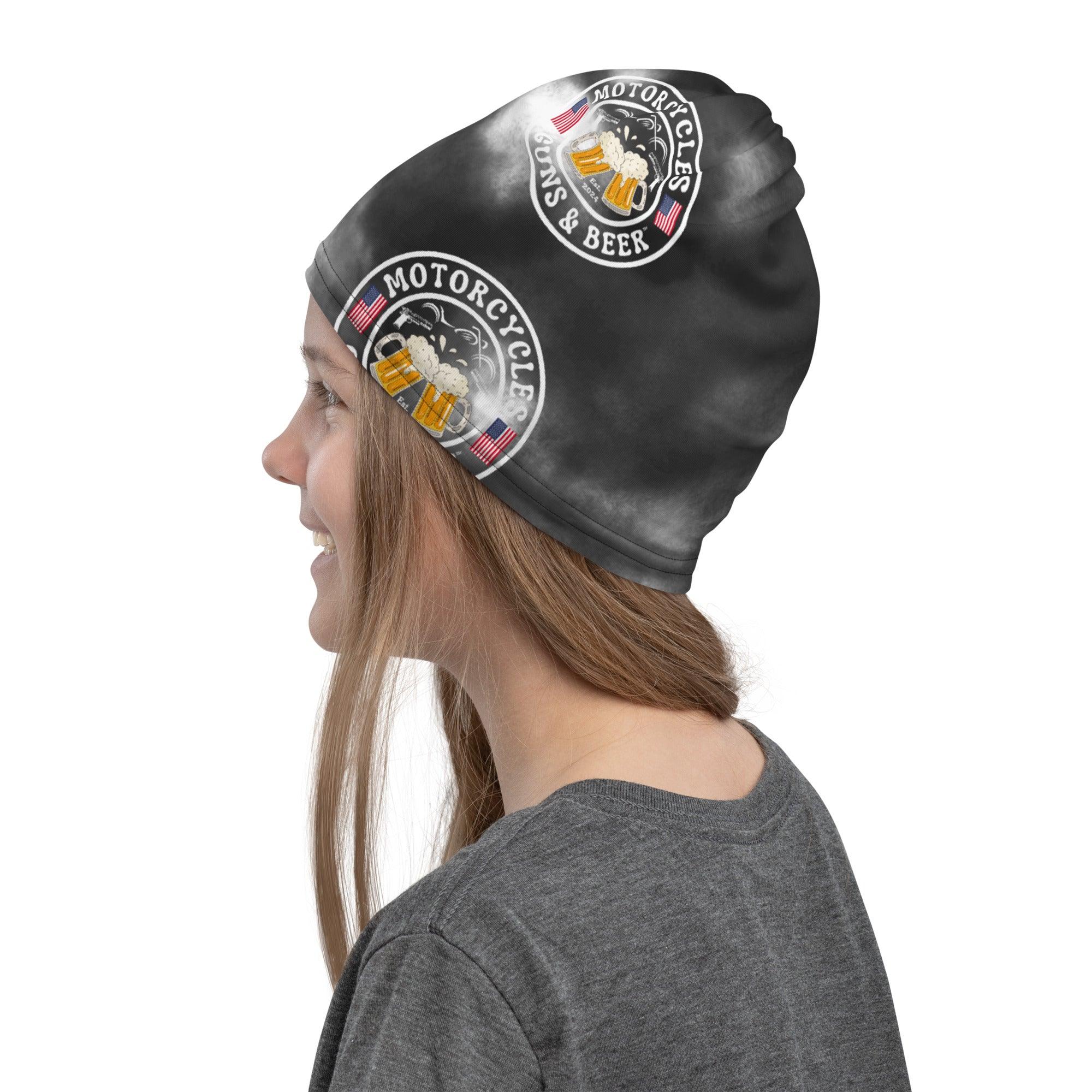 Motorcycles Guns & Beer Neck Gaiter -MGW Clothing