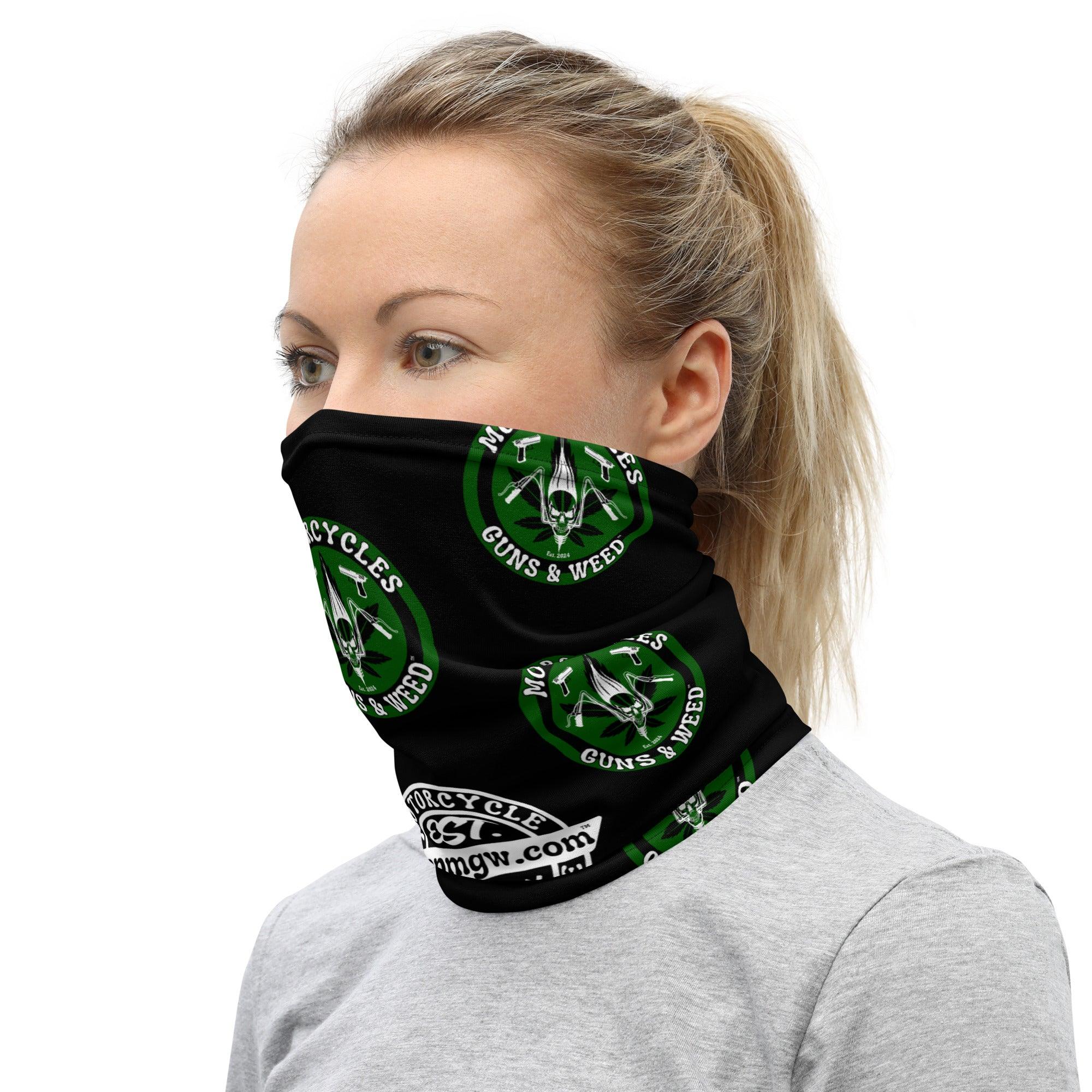 Motorcycles Guns & Weed Neck Gaiter -MGW Clothing