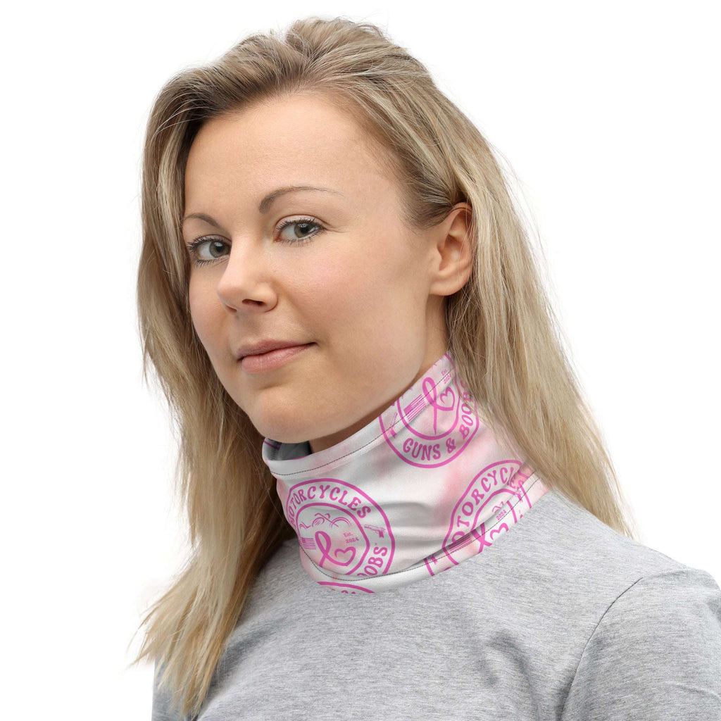 Motorcycles Guns And Boobs Neck Gaiter-MGW Clothing