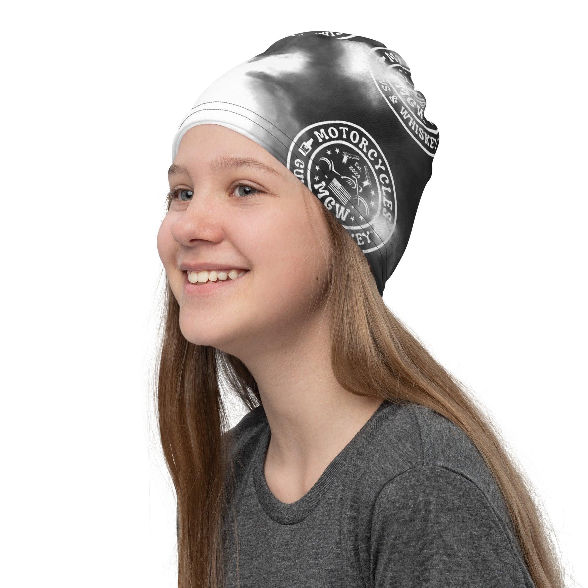 Motorcycles Guns & Whiskey Neck Gaiter -MGW Clothing
