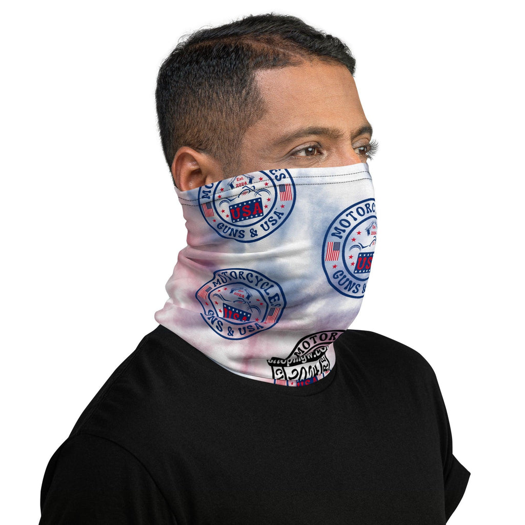 Motorcycles Guns & USA Neck Gaiter -MGW Clothing