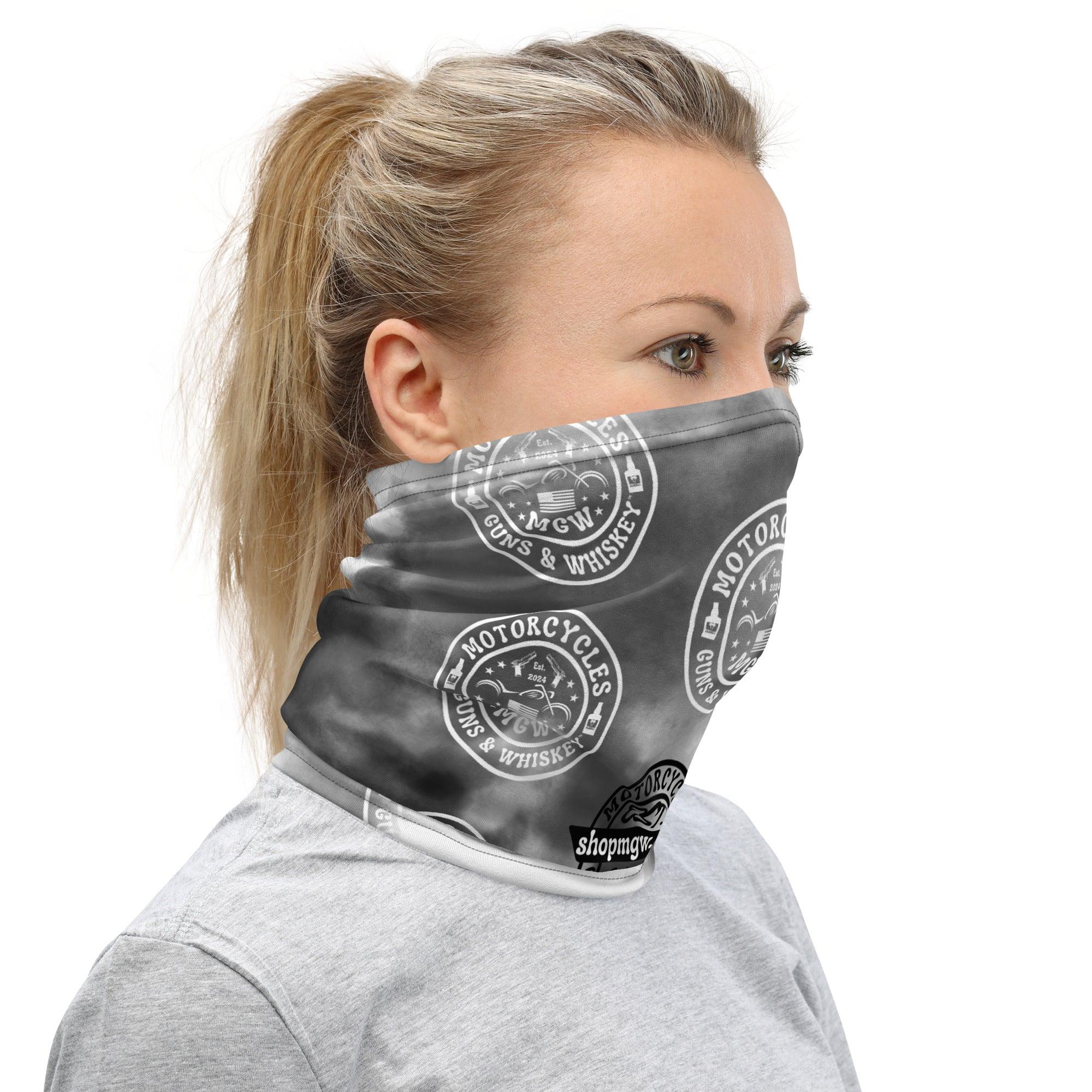 Motorcycles Guns & Whiskey Neck Gaiter -MGW Clothing