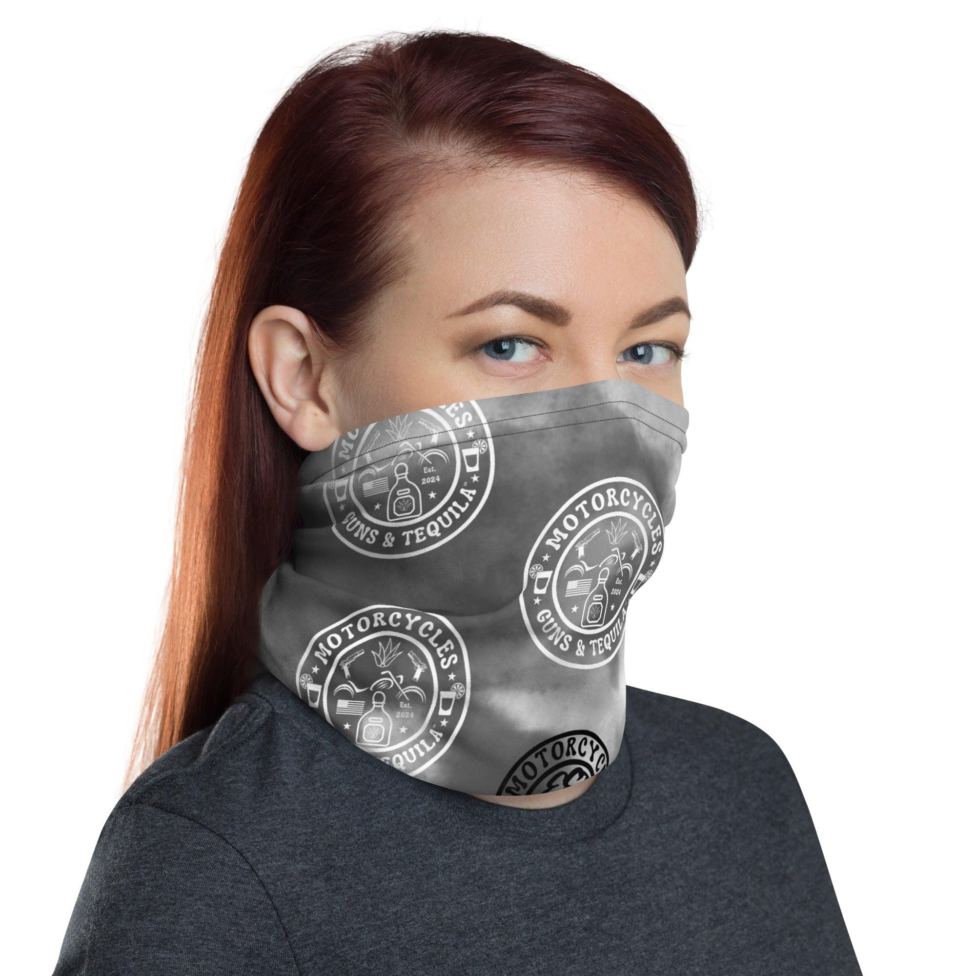 Motorcycles Guns & Tequila Neck Gaiter -MGW Clothing