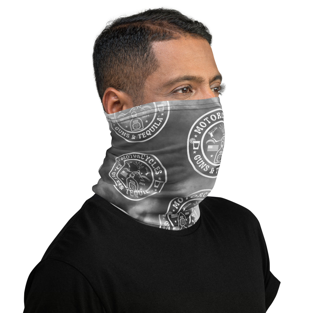 Motorcycles Guns And Tequila Neck Gaiter-MGW Clothing